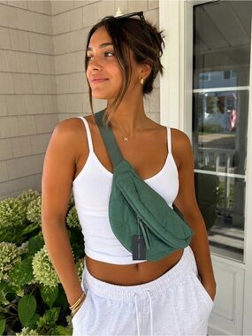 Vera Bradley Portnoy Belt Bag NWT Beryl Green Quilted Crossbody Fanny Pack